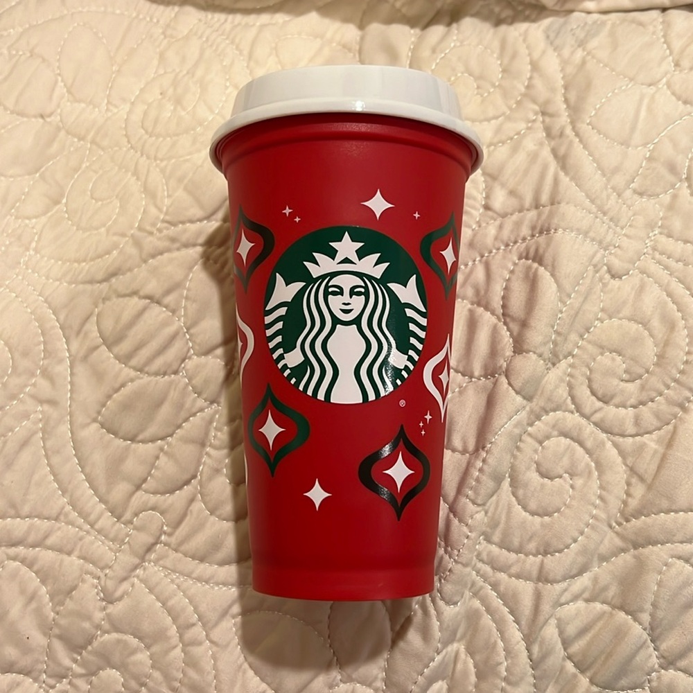 Starbucks reusable Christmas cup